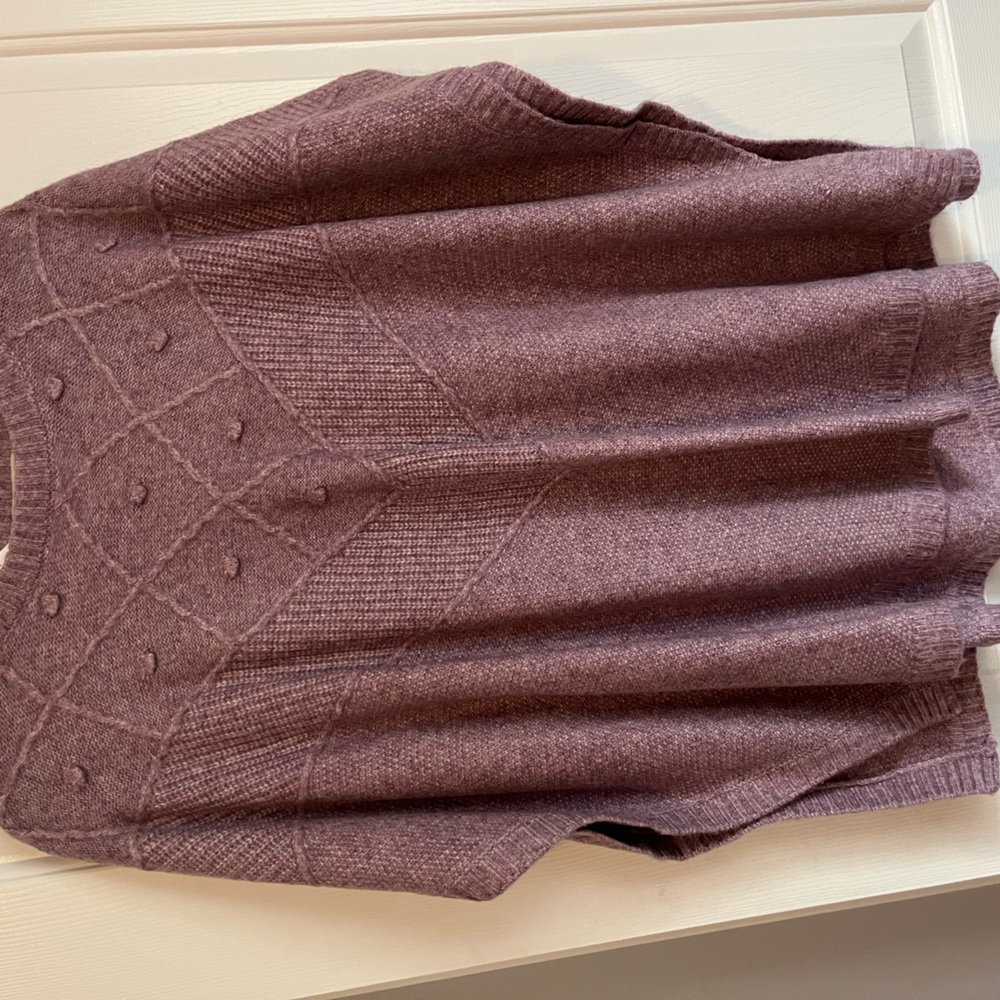 Loft poncho sweater